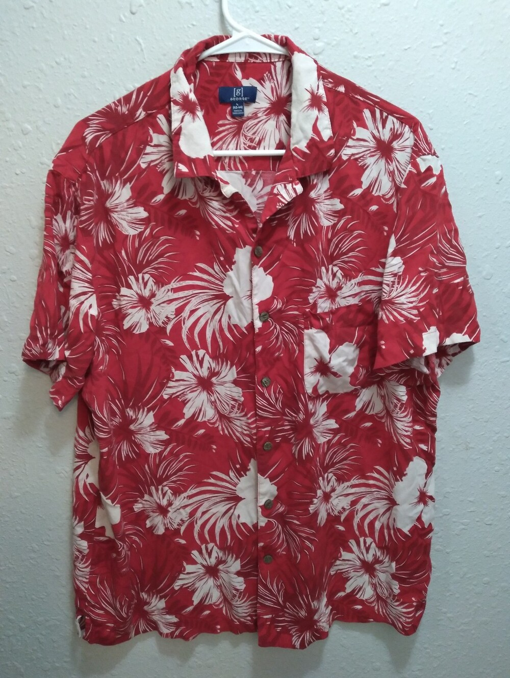 George Hawaiian Print Shirt